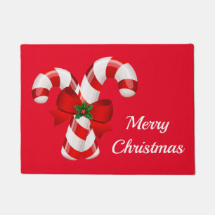 Felpudo Doormat Navidades de Candy Canes