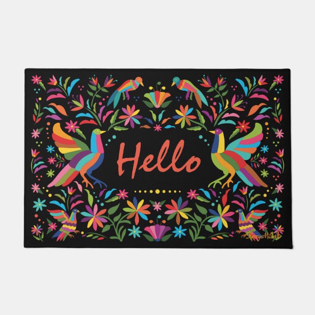 Felpudo Doormat Otomi (Anverso)