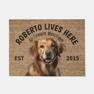 Felpudo Doormat Perro Perro Perro Personalizado