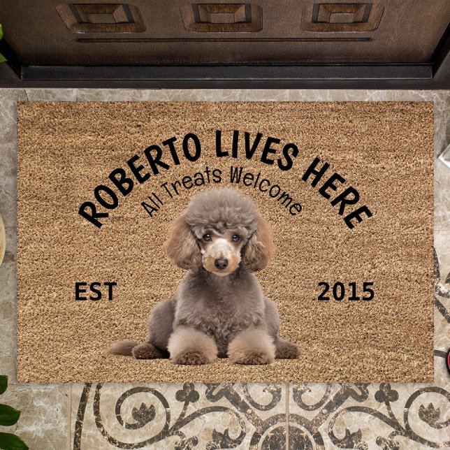 Felpudo Doormat Perro Perro Tradicional Personalizado (Subido por el creador)