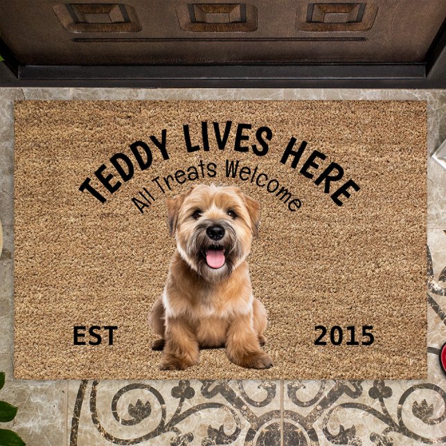 Felpudo Doormat Perro Tradicional Personalizado en Wheaten (Subido por el creador)