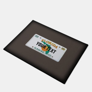 Felpudo Doormat (personalizable) de la placa de la matríc