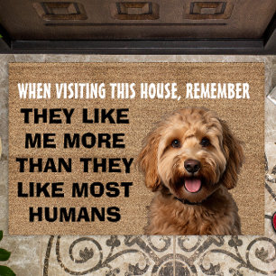 Felpudo Doormat personalizado de Groodle