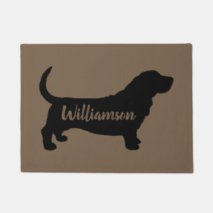 Felpudo Doormat personalizado de silueta de hebilla base