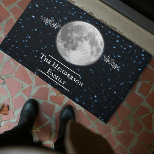 Felpudo Doormat personalizado lunar