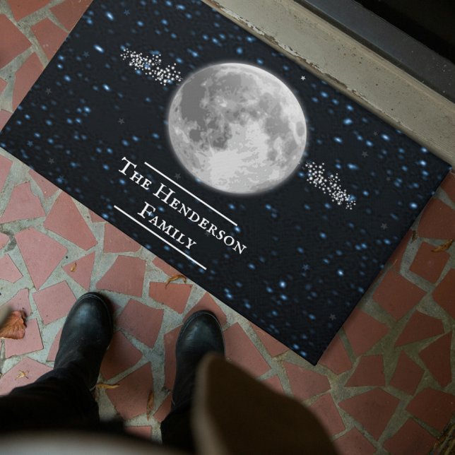 Felpudo Doormat personalizado lunar (Lunar Personalized Doormat)