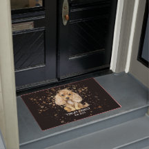 Doormat personalizado Mascota familiar