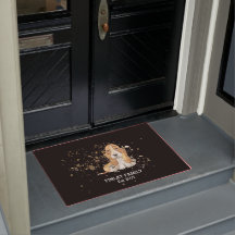 Doormat personalizado Mascota familiar