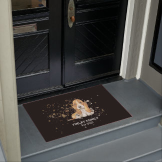Felpudo Doormat personalizado Mascota familiar