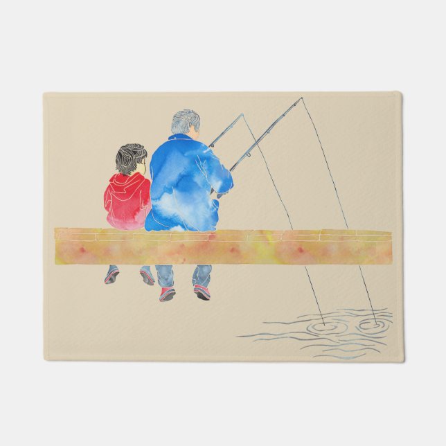 Felpudo Doormat pesquero ido (Anverso)