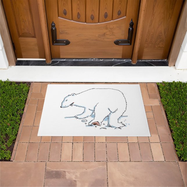 Felpudo Doormat Polar Bear (Exterior)