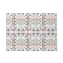 doormat polka dot de 18" x 24"