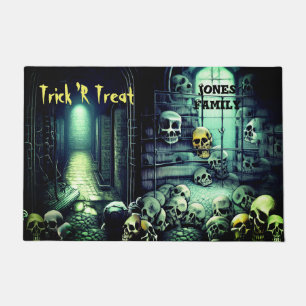 Felpudo Doormat Skull Cellar de Halloween