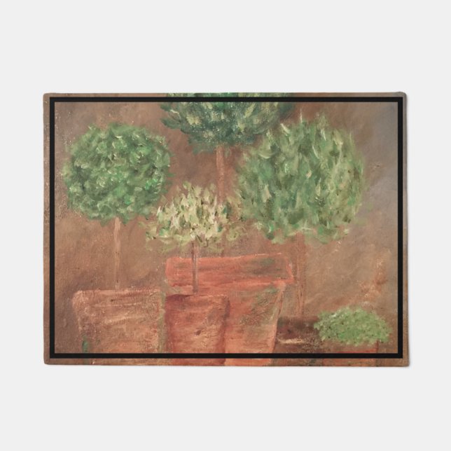 Felpudo Doormat topiario (Anverso)