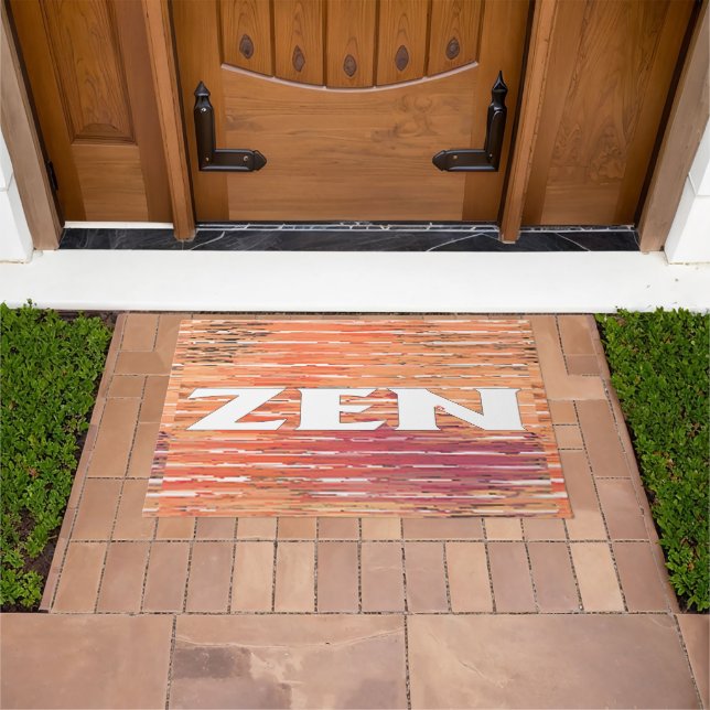 Felpudo Doormat zen white ceds (Exterior)