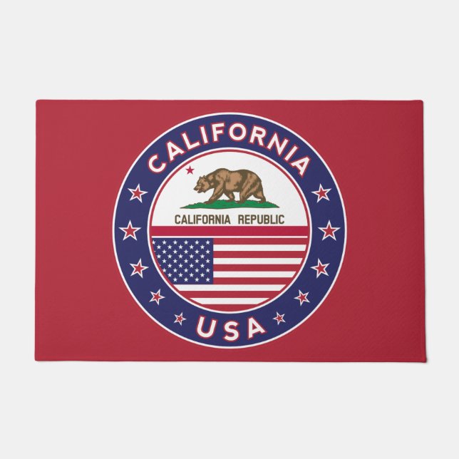 Felpudo Doormats and Welcome Mats, red version (Anverso)