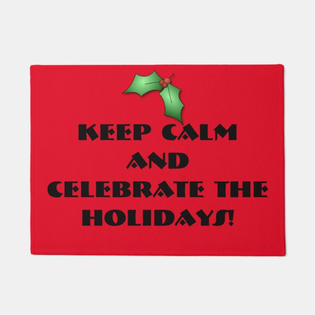 Felpudo Doormats del navidad (Anverso)