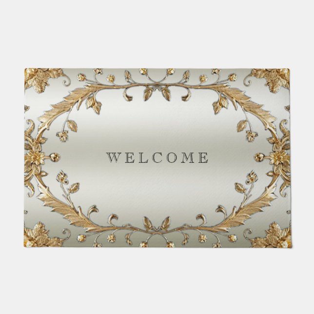 Felpudo Dorado Ornate Doormat (Anverso)