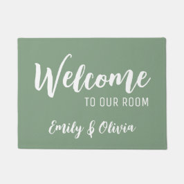 Felpudo Dormitorio con nombre(s)