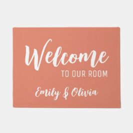 Felpudo Dormitorio con nombre(s)