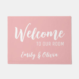 Felpudo Dormitorio con nombre(s)