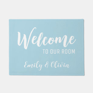 Felpudo Dormitorio con nombre(s)