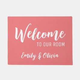 Felpudo Dormitorio con nombre(s)