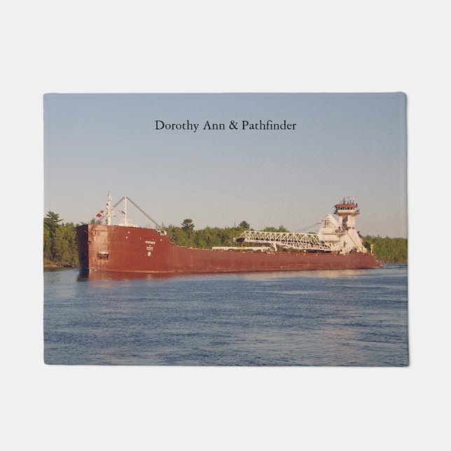 Felpudo Dorothy Ann y Pathfinder (Anverso)