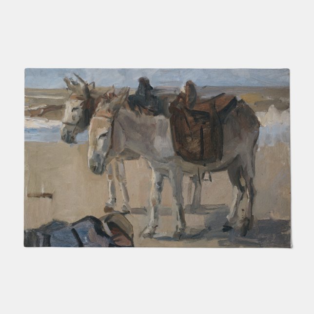 Felpudo Dos burros (de Isaac Israels) (Anverso)