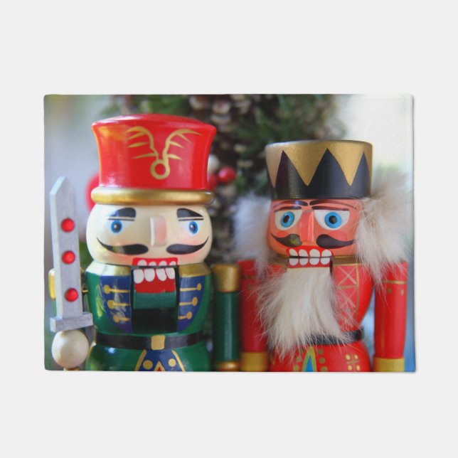 Felpudo Dos petardos Navidades (Anverso)