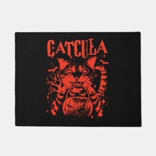 Felpudo Drácula de vampiro CAT de CATCULA Funny Halloween