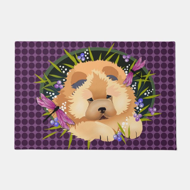 Felpudo DRAGON DANCE Chow - Tapa interior/exterior (Anverso)