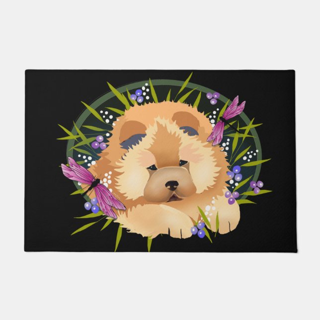 Felpudo DRAGON DANCE Chow - Tapa interior/exterior (Anverso)