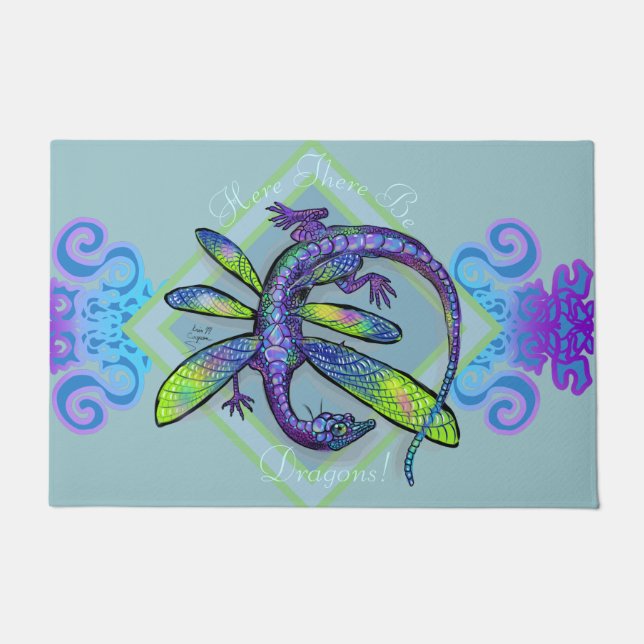 Felpudo Dragon Dragonfly (Anverso)