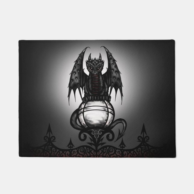 Felpudo Dragón gótico (Anverso)