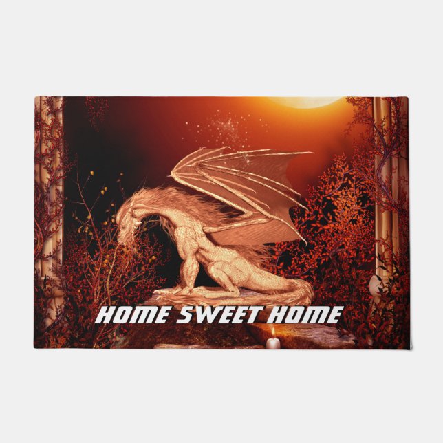 Felpudo Dragón maravilloso (Anverso)