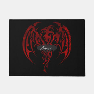 Felpudo Dragón rojo
