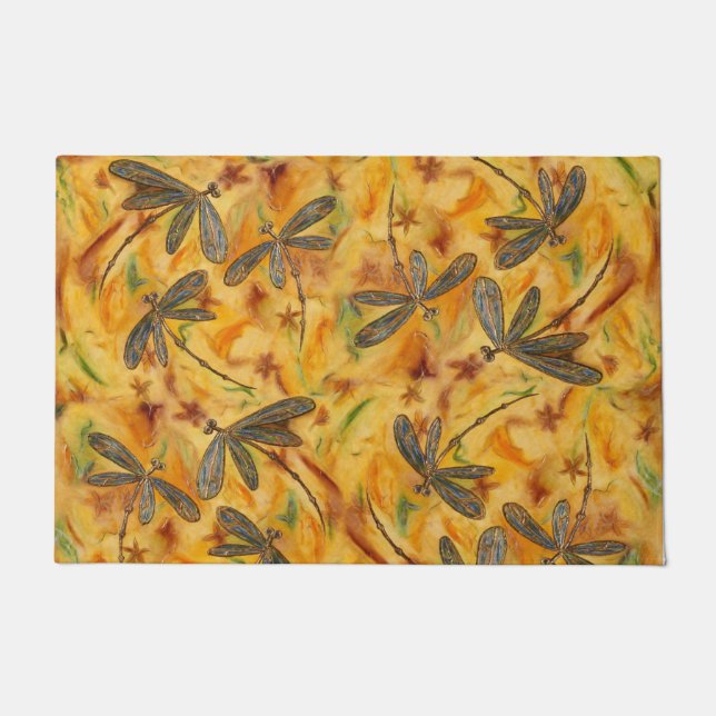 Felpudo Dragonfly Dance Warm Breeze (Anverso)