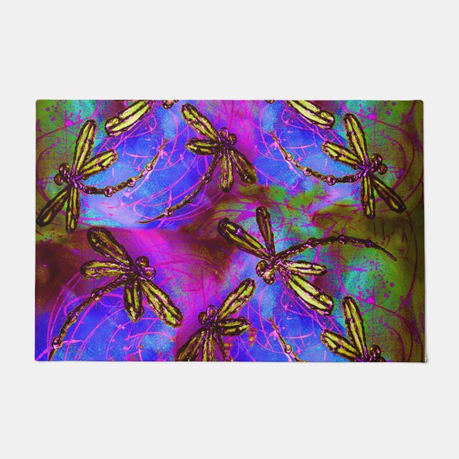 Felpudo Dragonfly Hippy Flit (Anverso)