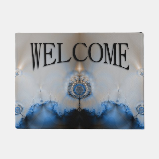 Felpudo Dream Catcher Fractal (Anverso)