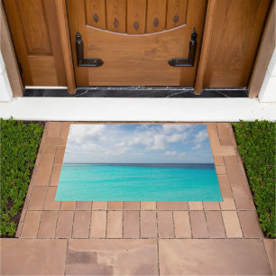Felpudo Dreamy Cloudy Ocean Blis para viajar