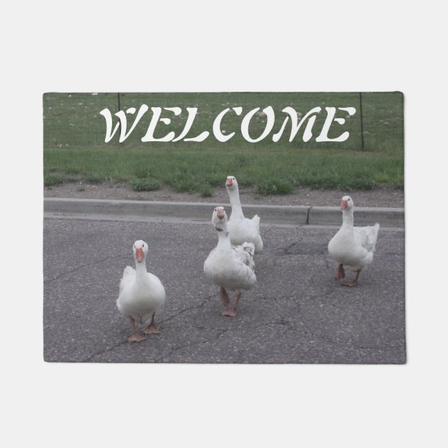 Felpudo Ducks Doormat (Anverso)