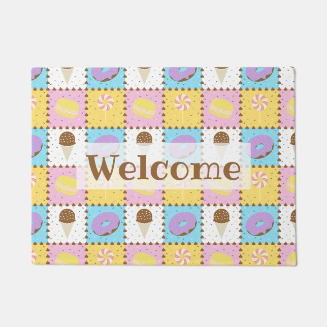 Felpudo Dulces ansia Doormat (Anverso)