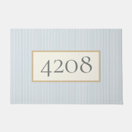 Felpudo Duste Blue Simple Stripes Classic