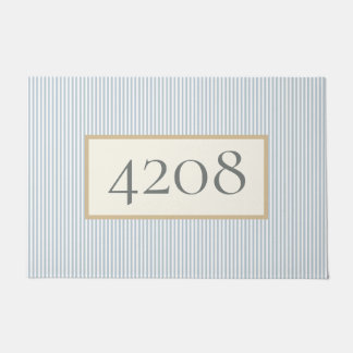 Felpudo Duste Blue Simple Stripes Classic