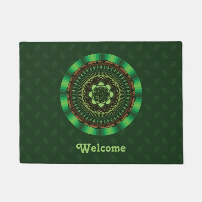 Felpudo Earth Mandala Doormat (Anverso)
