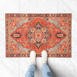 Felpudo Ecos eternos: El Boho del patrimonio oriental marr