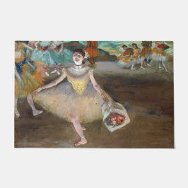 Felpudo Edgar Degas - Bailarina con Bouquet, inclinándose