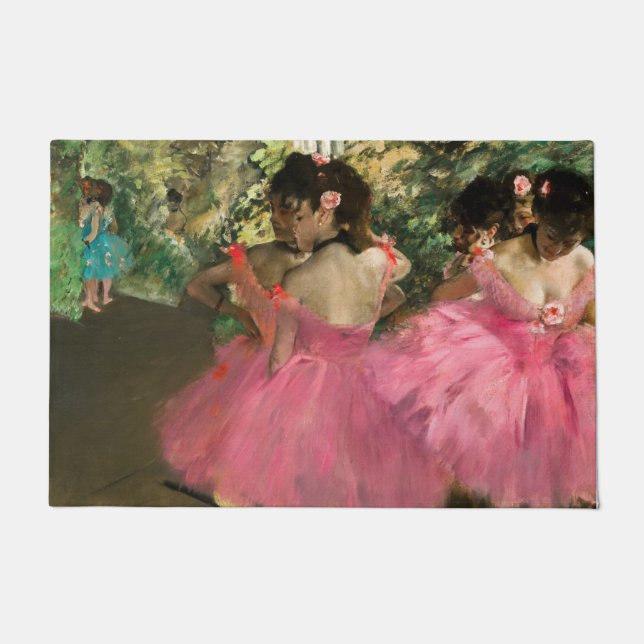 Felpudo Edgar Degas - Bailarinas de rosa (Anverso)