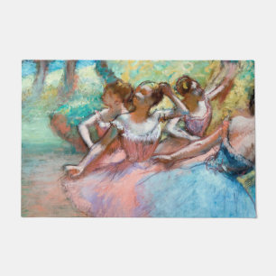 Felpudo Edgar Degas - Cuatro Ballerinas en escena